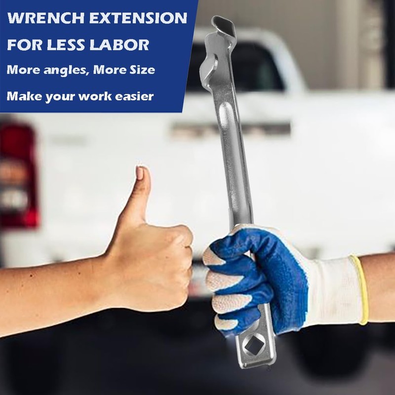 ISESLVNA Wrench Extender Torque Extension Leverage Tool, Ratcheting Wrench 1/2