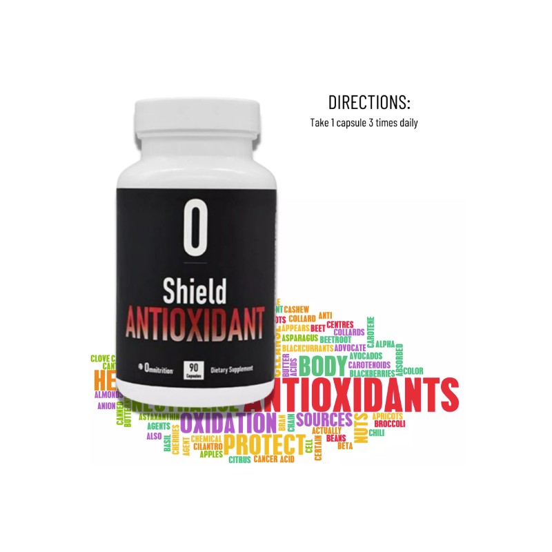 Omnitrition Shield Antioxidant FRESH IN STOCK, FREE/FAST S/H Distributor R12235