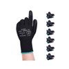 DONFRI Lightweight Work Gloves, PU Thin Gloves, Black Gloves, Gardening
