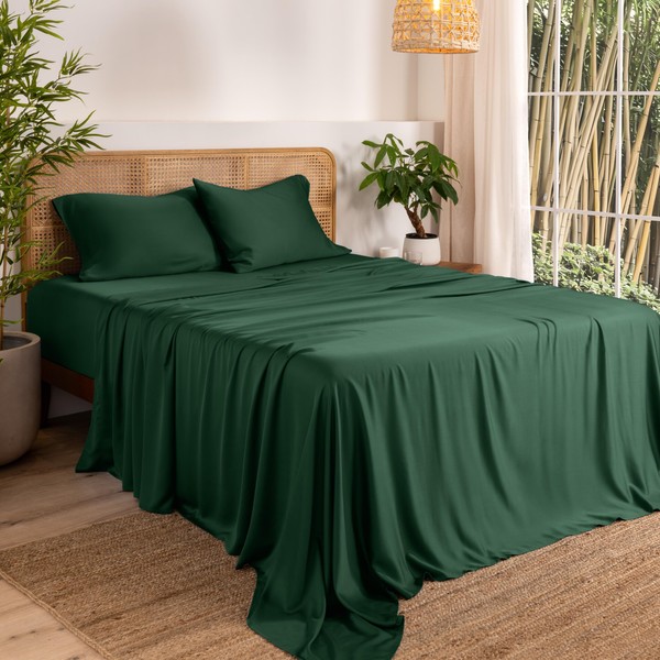Bare Home 100% Rayon Made from Bamboo Luxury Full Sheet