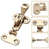 NovelBee 4pcs Boat Anti-Rattle Latch with Screws,Stainless Steel Lockable Hold