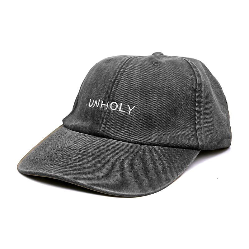 Vivian Flytrap Unisex Unholy Washed Embroidered Dad Baseball Cap -