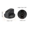 MECCANIXITY Stove Knob Replacement 41m x 24mm Cooktop Knob Burner