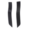 Side Marker Plate Ornaments Glossy Carbon Fiber UV Wear Resistant
