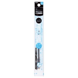 Pentel XBGRN5A Slitches Ballpoint Pen Refills, Set of 10, Black