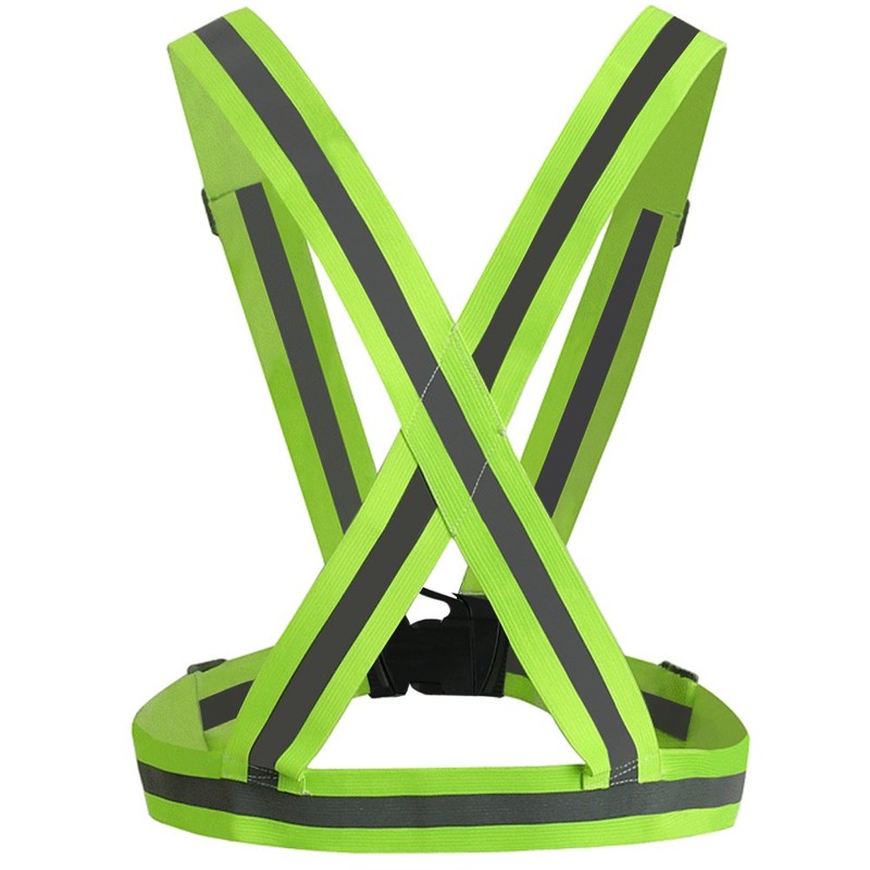 TRIXES Unisex Adjustable High Visibility Vest - Reflective Safety Harness