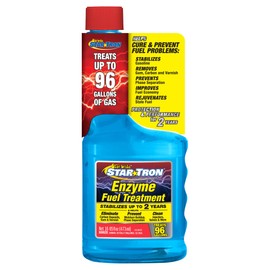 Star Tron Enzyme Fuel Treatment - Small Engine Formula - 16 Oz Treats up to 96 Gals, Gas Additive Rejuvenates & Stabilizes Old Gasoline, Cures & Prevents Ethanol Problems, Improves MPG (014316)