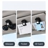 Car Eyeglass Holder for Driving – 80° Rotating Multifunctional Clip