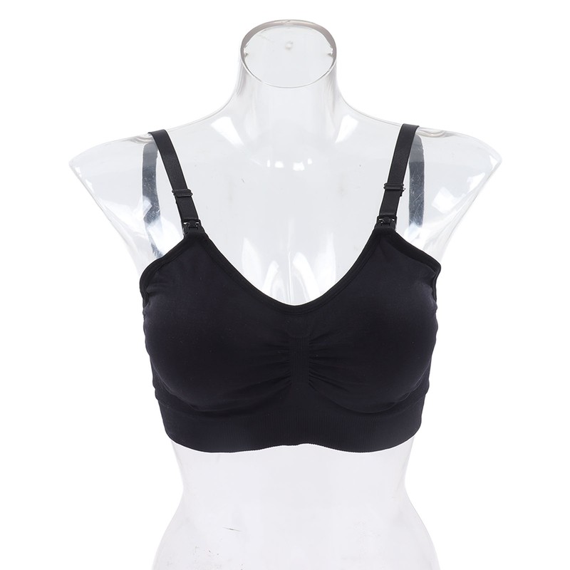 Hands Free Breast Pump Bra Adjustable Soft Breathable Pumping Nursing