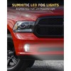 SUMHITIC LED Fog Lights Bumper Driving Fog Lamps Compatible with