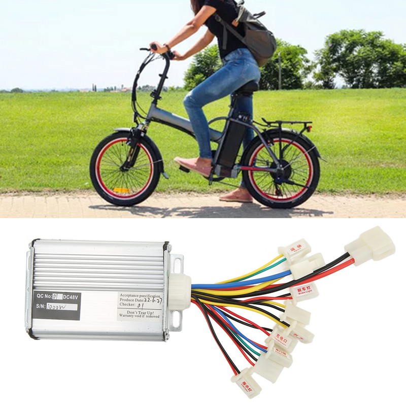 48V 1000W Controller with Wire Harness Brush Motor Control Box