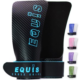 EQUIS GOVICENS Grips for Cross Training, Cross Training, Protection for Gymnastics and Calisthenics (Black)