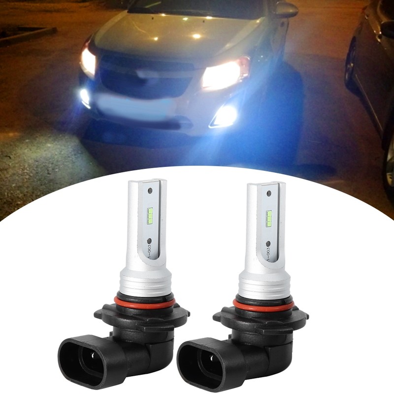 2pcs 9005 HB3 72W 8000K Ice Blue LED Car Lamp