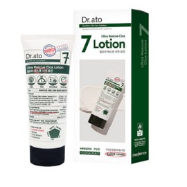 Dr. Ato Emergency Soothing Ultra Rescue Cica Lotion 160ml Moisturizing Sensitive Soothing Korean Beauty Skincare / 닥터아토 긴급 진정 울트라 레스큐 시카 로션 160ml 보습 민감 진정 한국 뷰티 스킨케어