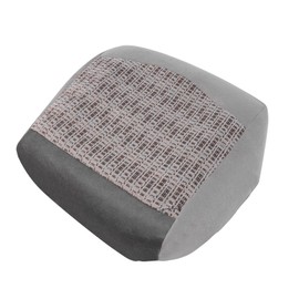 BIXIBIN Automotive Seat Covers, Front Seat Covers Replacement for 1999-2000 Ford F250 F350 F450 F550 XLT, Flannelette, Composite Cotton for Cars, Grey Front, Driver's Side, Passenger's Side