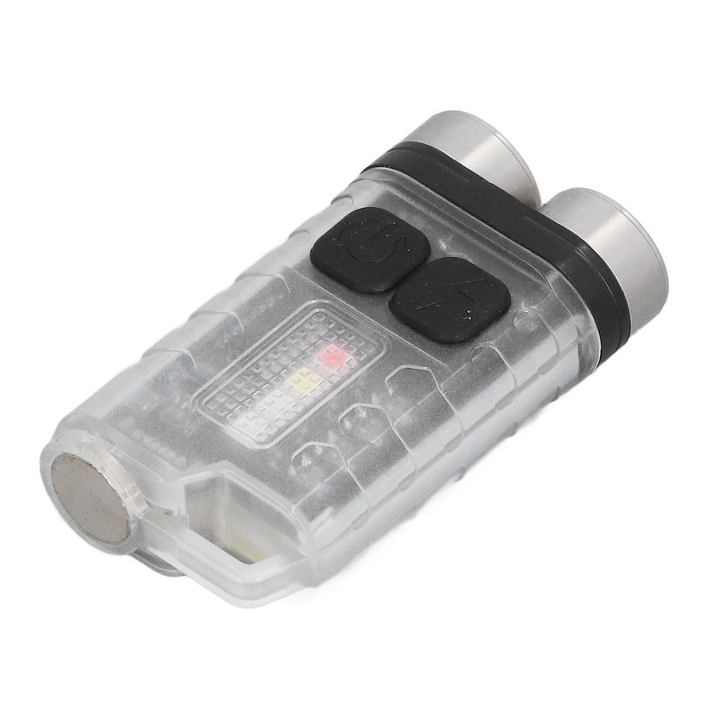 Keychain Flashlight 900LM White LED IP65 Waterproof Magnetic Tail Fluorescent