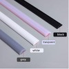 Bathroom Foldable Block water Stopper sealing strip shower threshold dam