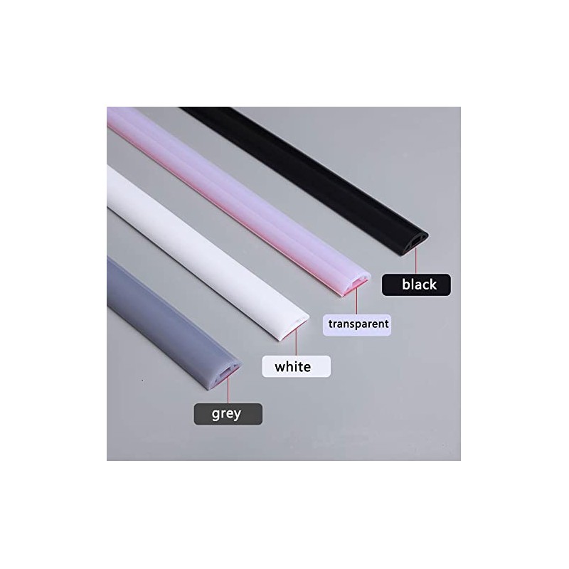 Bathroom Foldable Block water Stopper sealing strip shower threshold dam