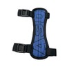 Archery Arm Guard. 17CM X 6CM. BLUE. 2 STRAP