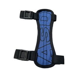 Archery Arm Guard. 17CM X 6CM. BLUE. 2 STRAP