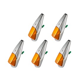 EVERESTHD 5Pcs LED Top Roof Marker Running Lights Truck Fit For Kenworth Front Top Lamp