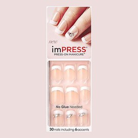 (queenb) - Kiss imPress Special FX Gel Manicure Queen B                                                                                               