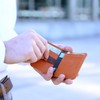 BULLAZO Fino Urban Slim Leather Wallet with RFID Protection, Black,