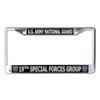 U.S. Army National Guard 19th Special Forces Group Chrome License