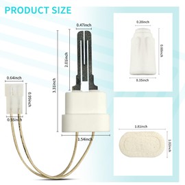 77707-0054 Igniter Gasket Kit for Pentair Sta-Rite Max-E-Therm MasterTemp 200/250/ 300/400 Pool and Spa Heaters Igniter Replacement Parts