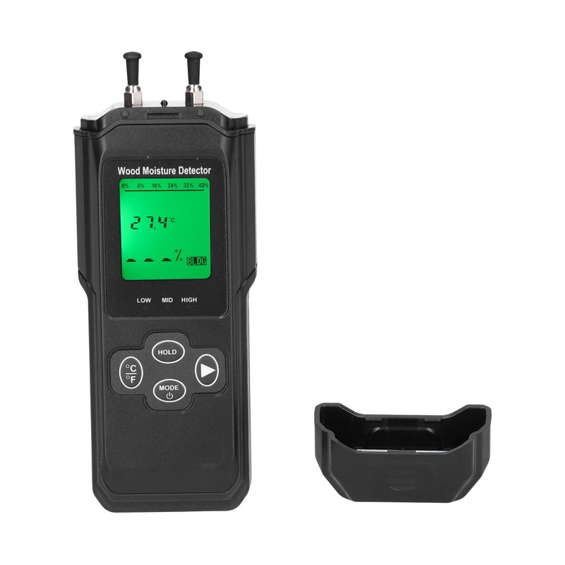 Wood Moisture Tester Building Materials Moisture Enviroment Temperature Detection with