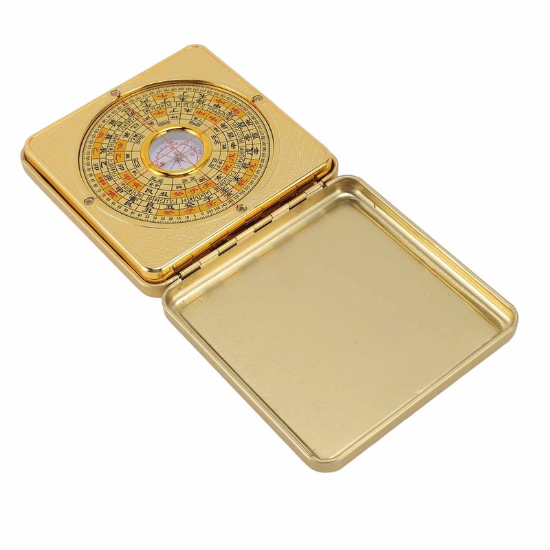 Feng Shui Luo Pan Iron Precise with Flipping Cover Feng