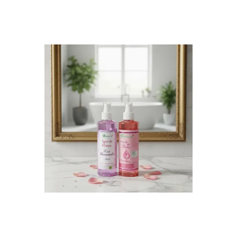 Agua De Rosas Y Agua De Rosas Con Niacinamida 250