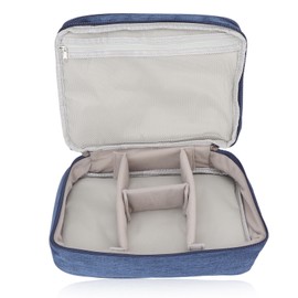 Cosmetic Case Waterproof Large Space Multifunctional Portable Makeup Toiletry Bag for Travel Daily