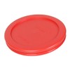 Pyrex 7202-PC 1 Cup Red Food Storage Replacement Lid (4-Pack)