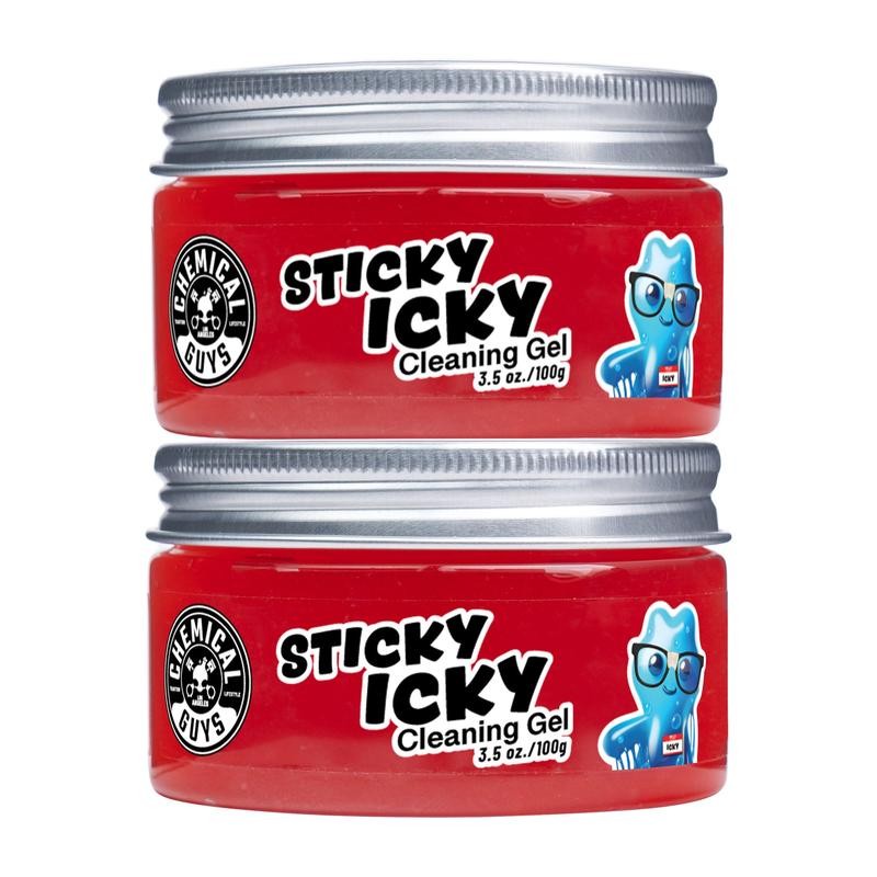 CHEMICAL GUYS Sticky Icky Car Cleaning Gel 2-Pack - Scent: