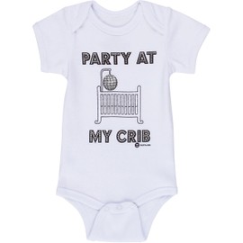 Baby Shower Gifts by Fayfaire Boutique | Funny Baby Clothes Party at My Crib NB-6M
