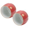 2Pcs Ceramic Cup Vintage Chinese Style Tea Cup Kung Fu