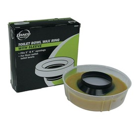 Danco 40619 Toilet Bowl Wax Ring with Sleeve , Brown