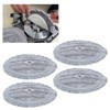 4PCS Fiber Mopping Pads High Strength Mop Cleaning Cloth Replacement