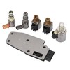 4L60E Transmission Master Solenoid Kit 6Pcs Transmission Valve Set Compatible