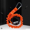 3 Foot Tool Lanyard, Tough Scaffold Hard Lanyard with Carabiner,