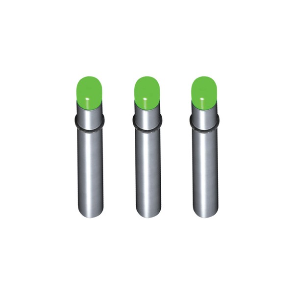 TenPoint Alpha-Brite Lite Stick, Green - Pack of 3-8 to 10-Hour Battery Life