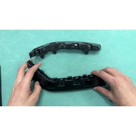 Replacement Parts For 2Pcs Front Bumper Bracket For Honda Civic 2016-2021 Left & Right side US STOCK Mod-GS95-9951