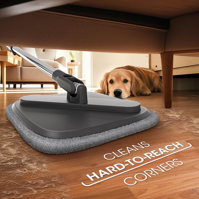 Mop and Bucket Set – Easy-to-use Spin Mop with Separate