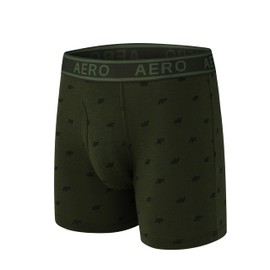 AEROPOSTALE Mens Boxer Briefs-Cotton Stretch Boxer Briefs Underwear (Navy/Green/Hunter Green/Grey/Charcoal, Medium)