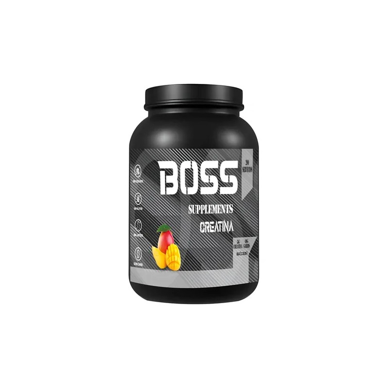 Suplemento Polvo Creatina Monohidratada Boss 1 Kg 100 Servs