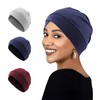 OPUHOHR 3PCS Hijab Undercap for Women 2