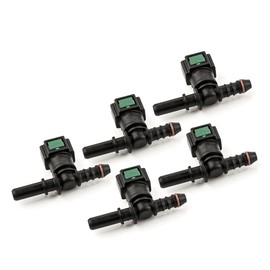 LST 5x Schnellverschluss Kraftstoffleitung Schlauchkupplung T-Stück 7,89x6mm
