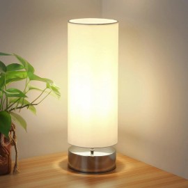Seaside village Touch Control Table Lamp Bedside Minimalist Desk Lamp Modern Accent Lamp Dimm...