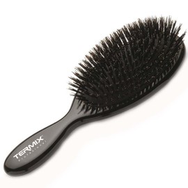 Termix Professional Hair Brush with Natural Boar Bristles Professional Hair Brush Ideal for Detangling and Polishing Hair Large Size